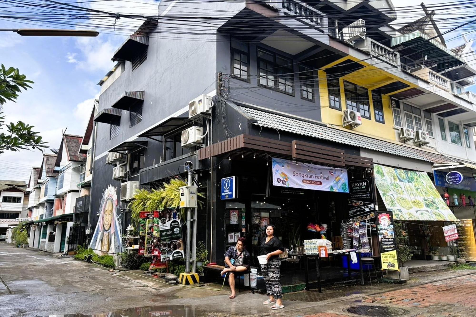 Kayan Hostel Csiangmaj Kültér fotó